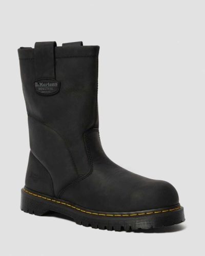 Botas De Seguridad Dr Martens Icon 2295 Greasy Cuero Steel Toe Para Hombre DR2609R